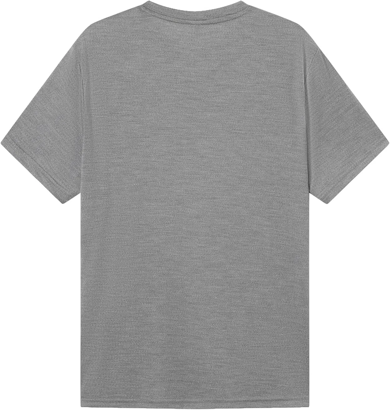 90S Thread Count 100% Merino Wool Lightweight Base Layer T-Shirt, Unisex Ultrafine 90S Thermal Breathable T-Shirt