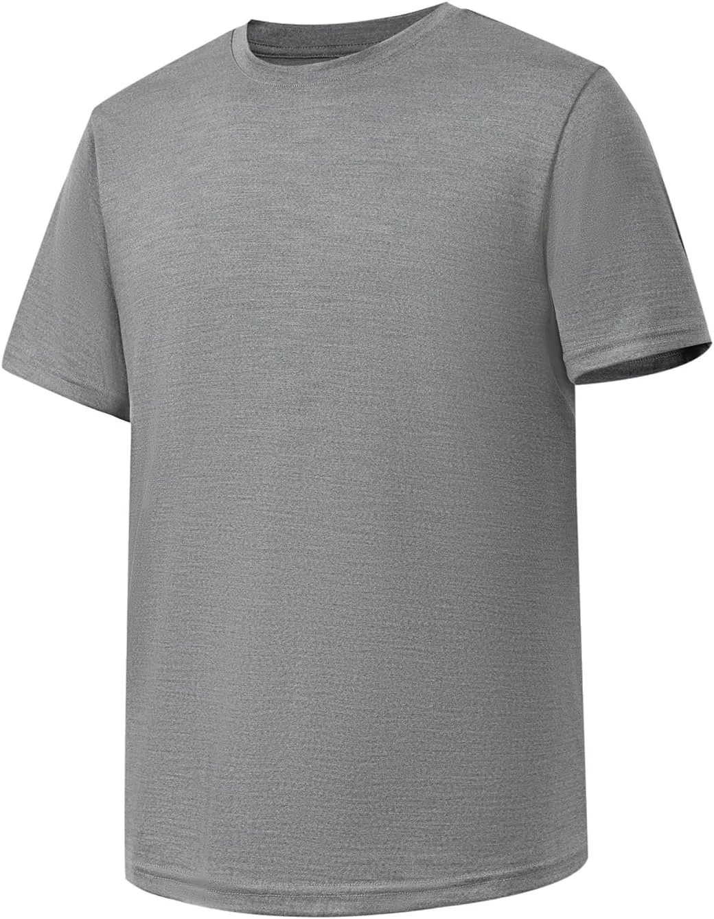 90S Thread Count 100% Merino Wool Lightweight Base Layer T-Shirt, Unisex Ultrafine 90S Thermal Breathable T-Shirt
