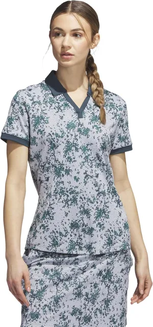adidas Women's Jacquard Golf Polo Shirt