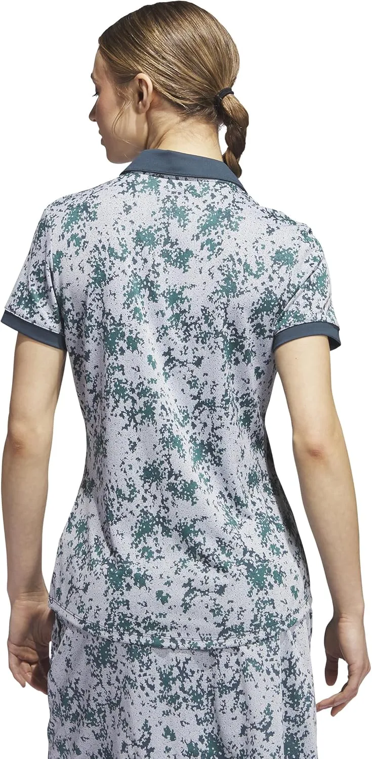 adidas Women's Jacquard Golf Polo Shirt