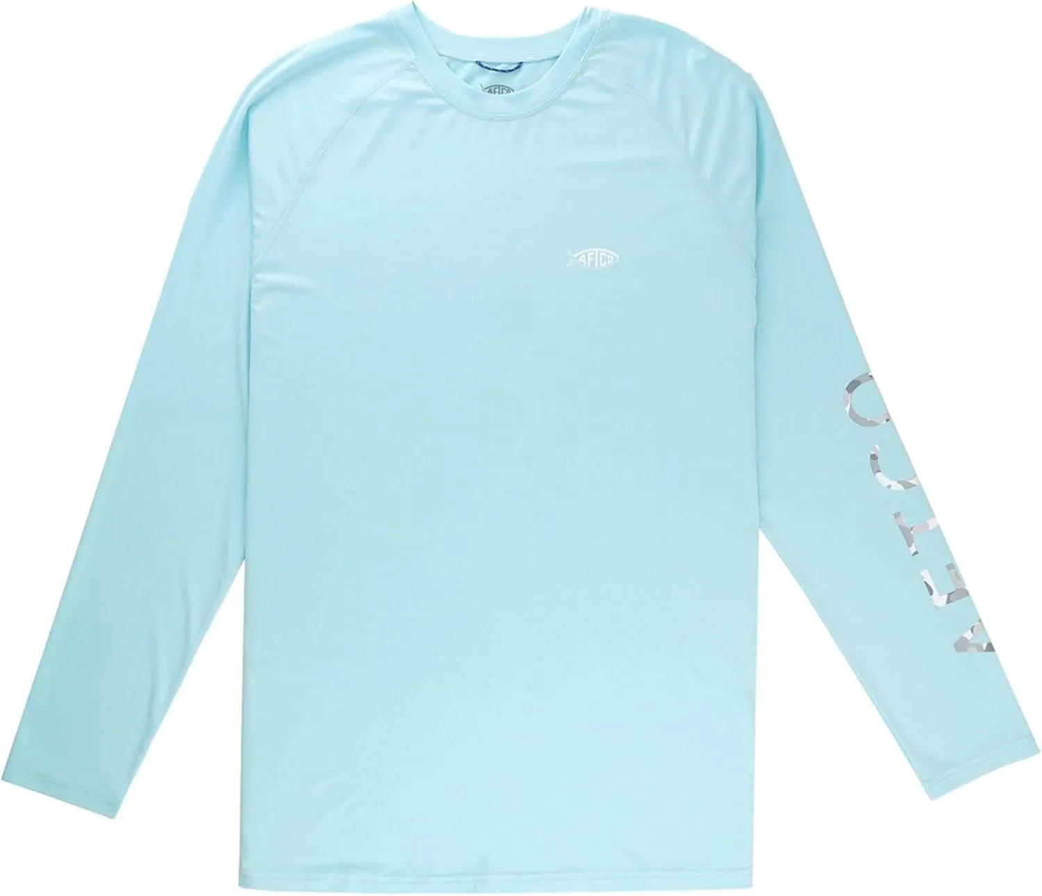 AFTCO Samurai Heathered Long Sleeve Shirt