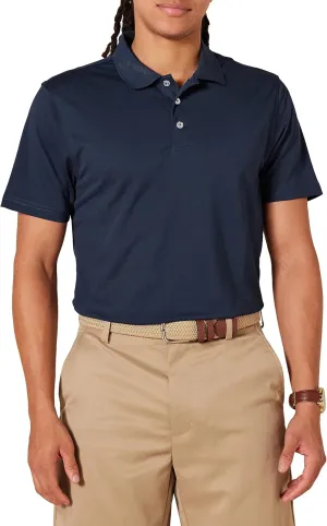 Amazon Essentials Men's Golf Polo Shirt, Short Sleeve, Dri Fit, Slim-Fit, Quick-Dry
