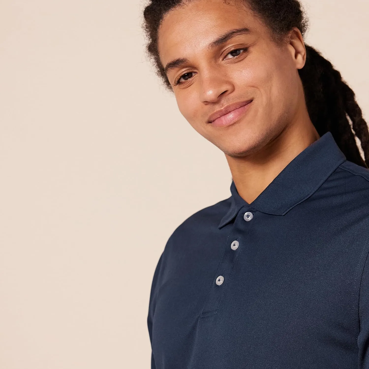 Amazon Essentials Men's Golf Polo Shirt, Short Sleeve, Dri Fit, Slim-Fit, Quick-Dry