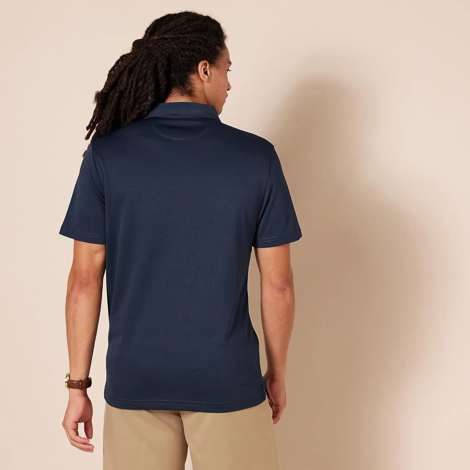 Amazon Essentials Men's Golf Polo Shirt, Short Sleeve, Dri Fit, Slim-Fit, Quick-Dry