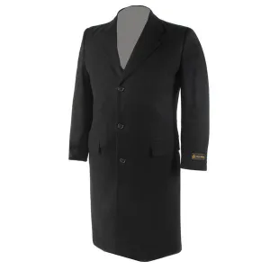 Anchor Uniform 207MW Men's Lancaster Single Breasted 100% Wool Topcoat