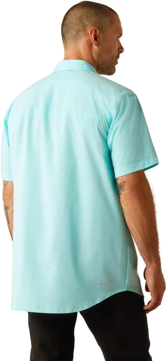 ARIAT Mens Red Mahogany Airflow Shirt