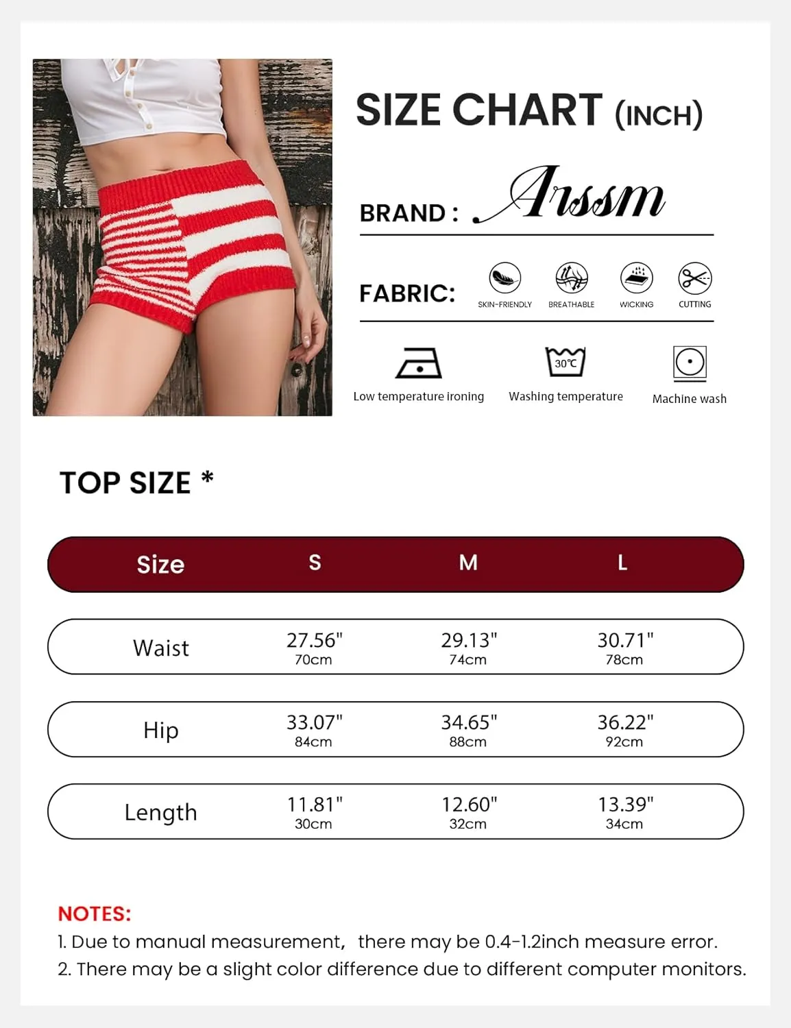 Arssm Womens Striped Shorts Knitted Sweater Y2K Summer Lounge Strechy Going Out Shorts