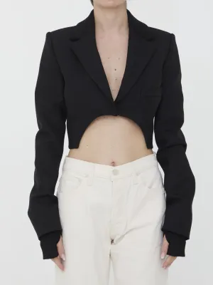 Asymmetrical Cropped Jacket