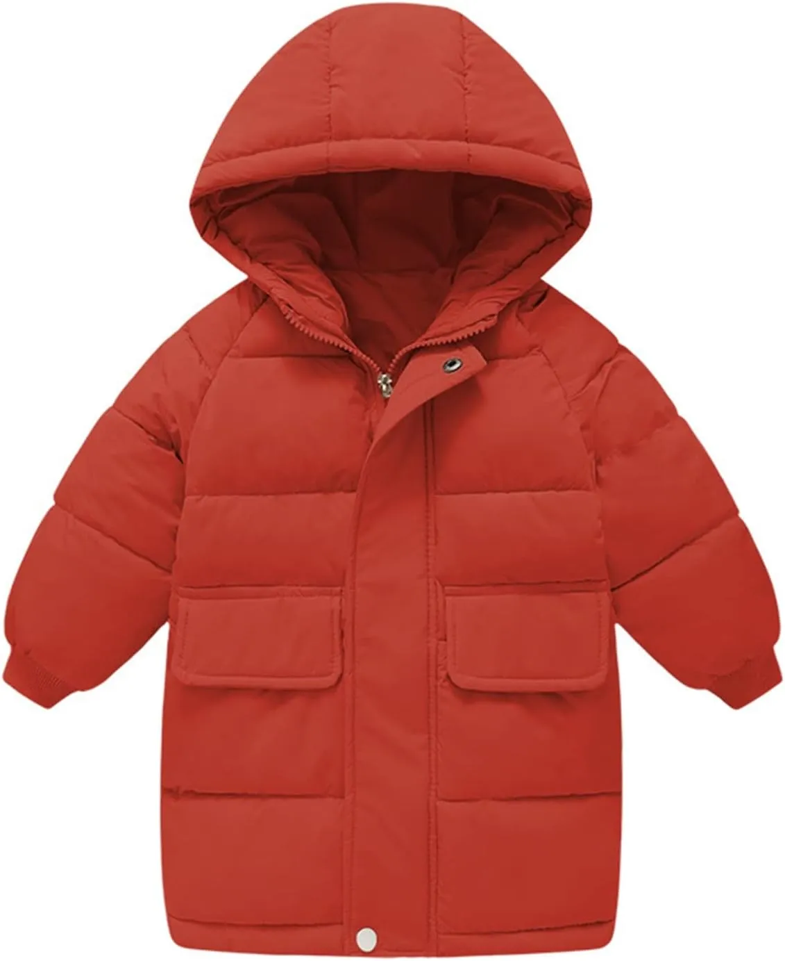 Baby Boys Girls Winter Coats Warm Cotton Hooded Padded Down Jacket Windproof Snowsuit Clothing