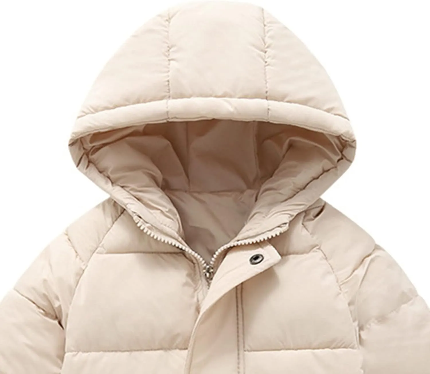 Baby Boys Girls Winter Coats Warm Cotton Hooded Padded Down Jacket Windproof Snowsuit Clothing