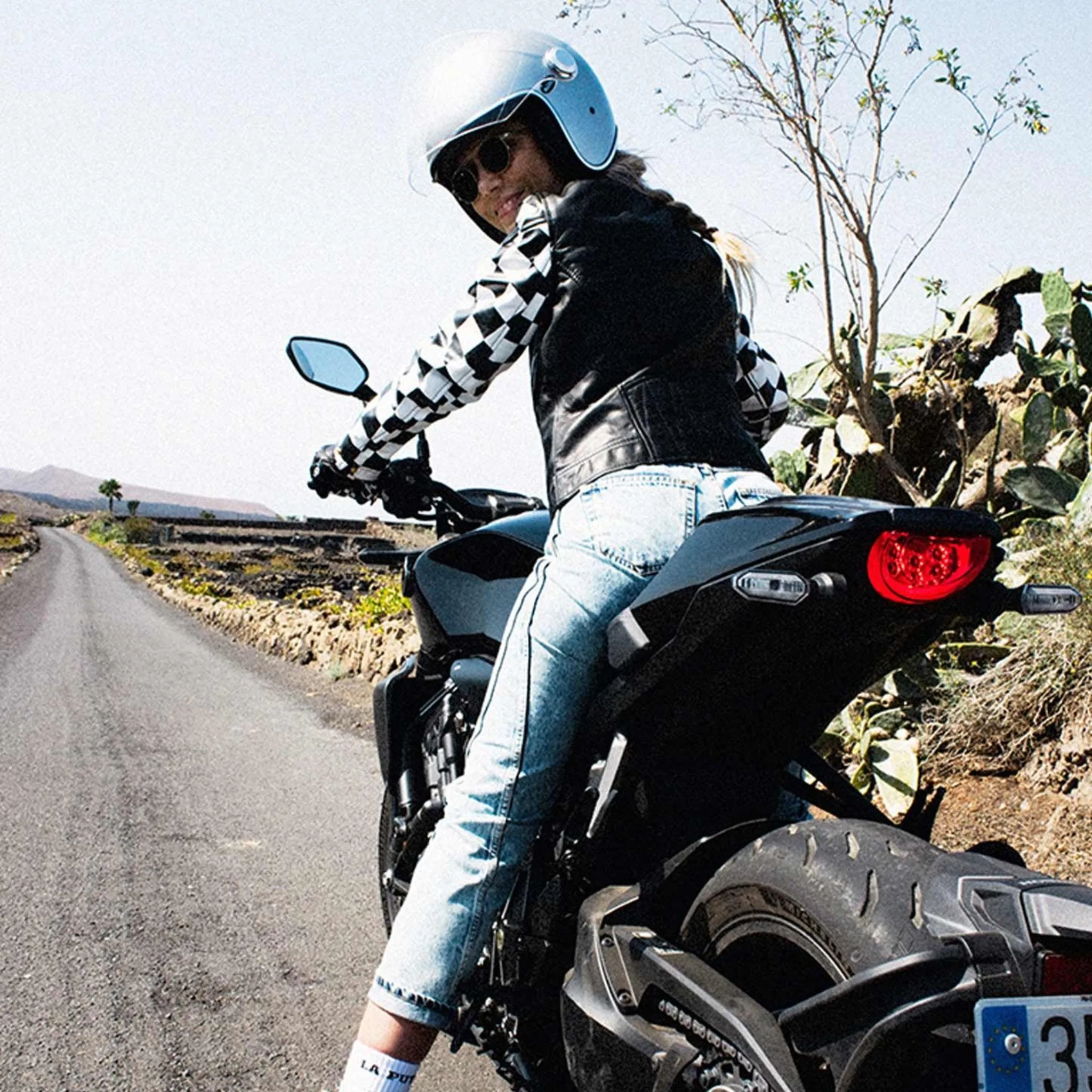 BETH - Leather Motorcycle Jacket
