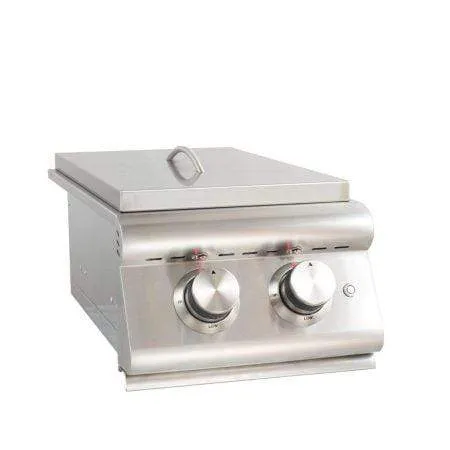 Blaze Built-In LTE Double Side Burner with Lights BLZ-SB2LTE