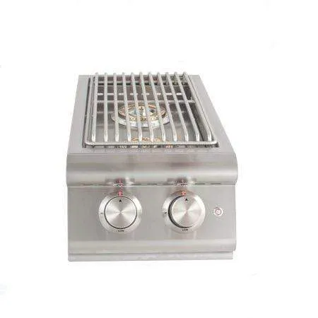 Blaze Built-In LTE Double Side Burner with Lights BLZ-SB2LTE