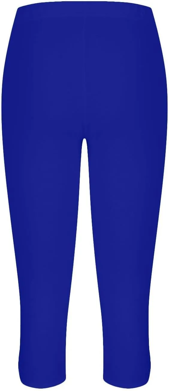 Capri Leggings for Women Dressy Cropped High Waist Yoga Pants Workout Pants Compression Leggings Stretchy Capris