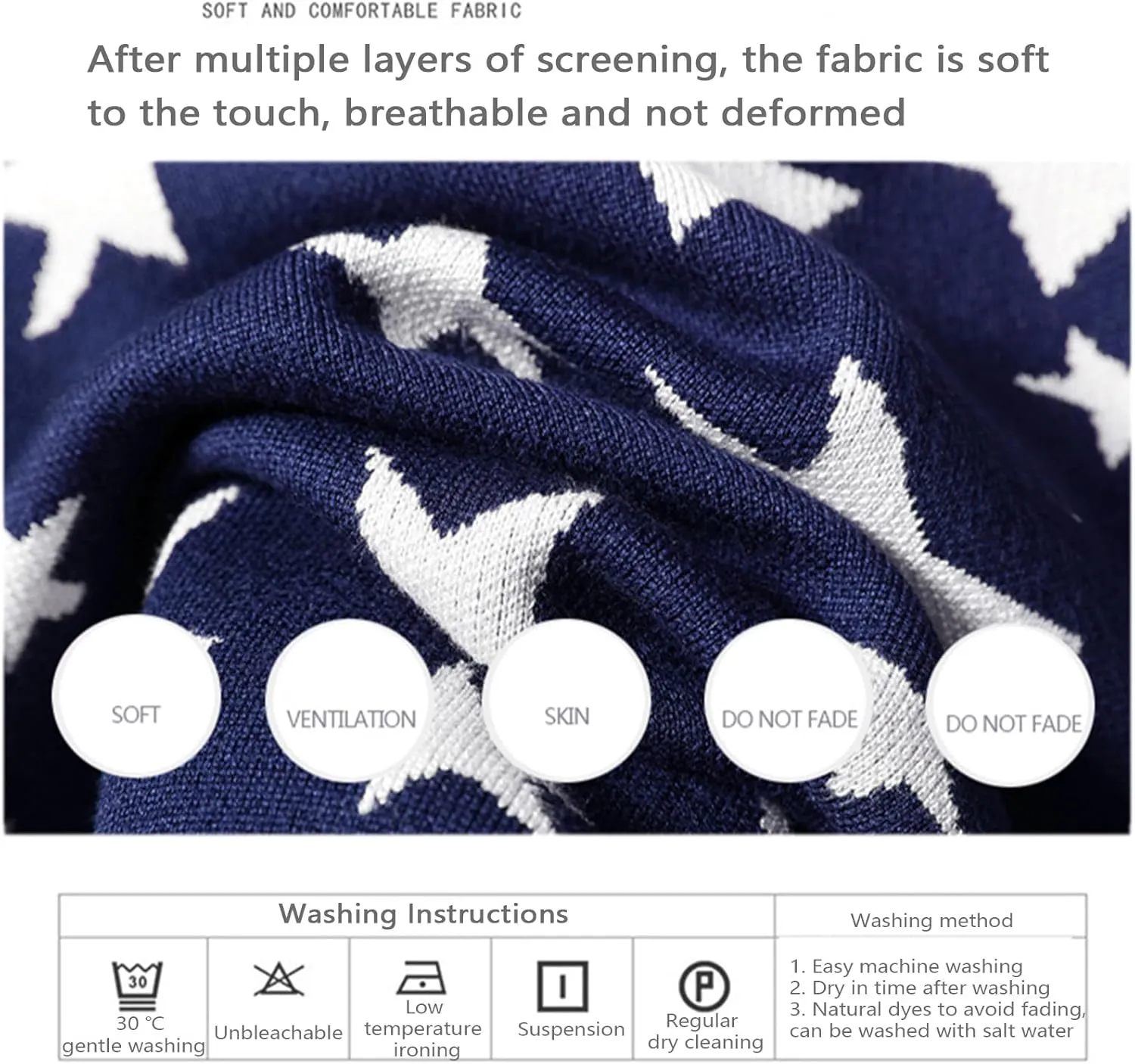 Coraline Sweater with Stars Women Blue Sweater Halloween Star Sweater Adult Costume Accessories Merchandise Merch