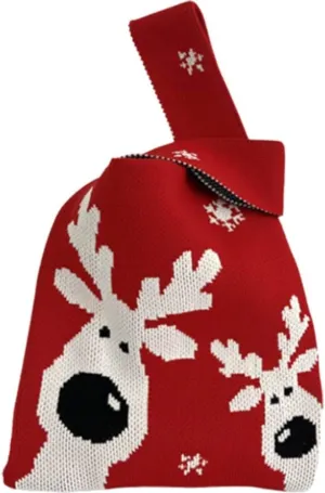 Crochet Tote Bag for Women, Knitted Shoulder Handbags Vest Knitted Handbags for Women Girls with Extension Band Beach Bag Buckets