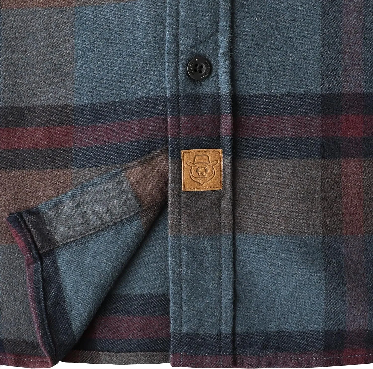 DubinikMens Flannel Shirts Long Sleeve Flannel Shirt for Men Warm Casual Soft Cotton Button Down Plaid Mens Flannel Shirt