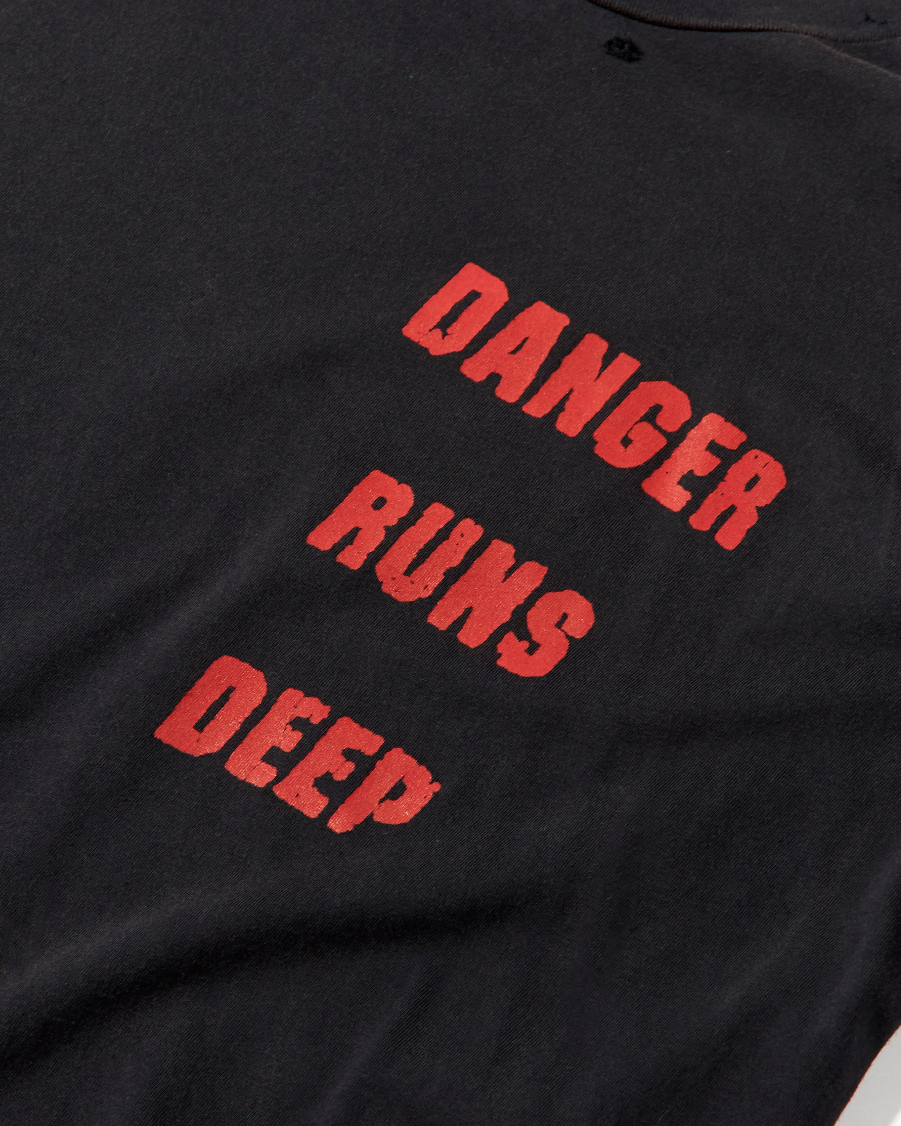 EASY TEE - "BLACK WATER" - WASHED BLACK