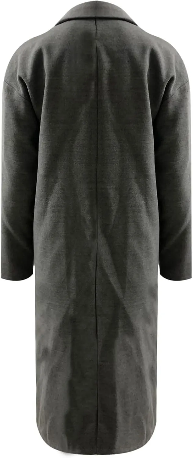Fall Coats for Women 2024 Winter Peacoat Casual Double Breasted Wool Coat Fashion Elegant Notch Lapel Trench Coats