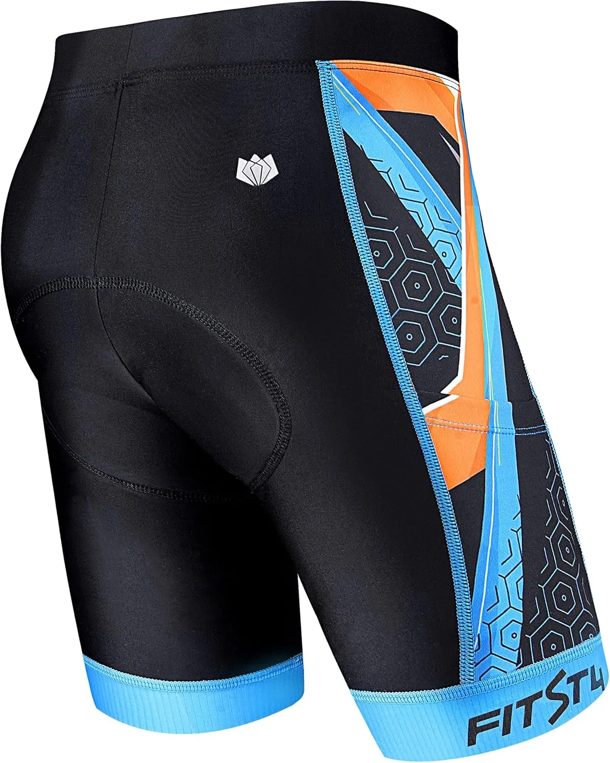 FitsT4 Sports Kids Cycling Bike Shorts Boys Girls Printed Biking Shorts with Pockets