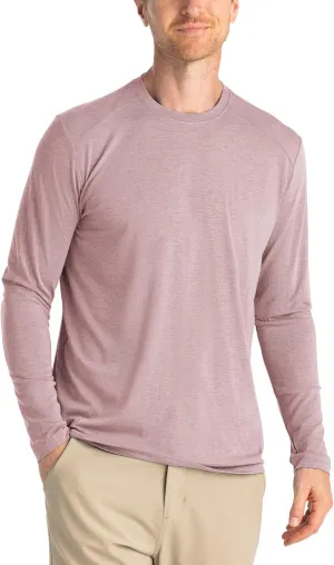 Free Fly Men's Shade Long Sleeve - UPF 50  Sun Protection Clothing Men's Sun Shirt, Bamboo Viscose Long Sleeve Shirt