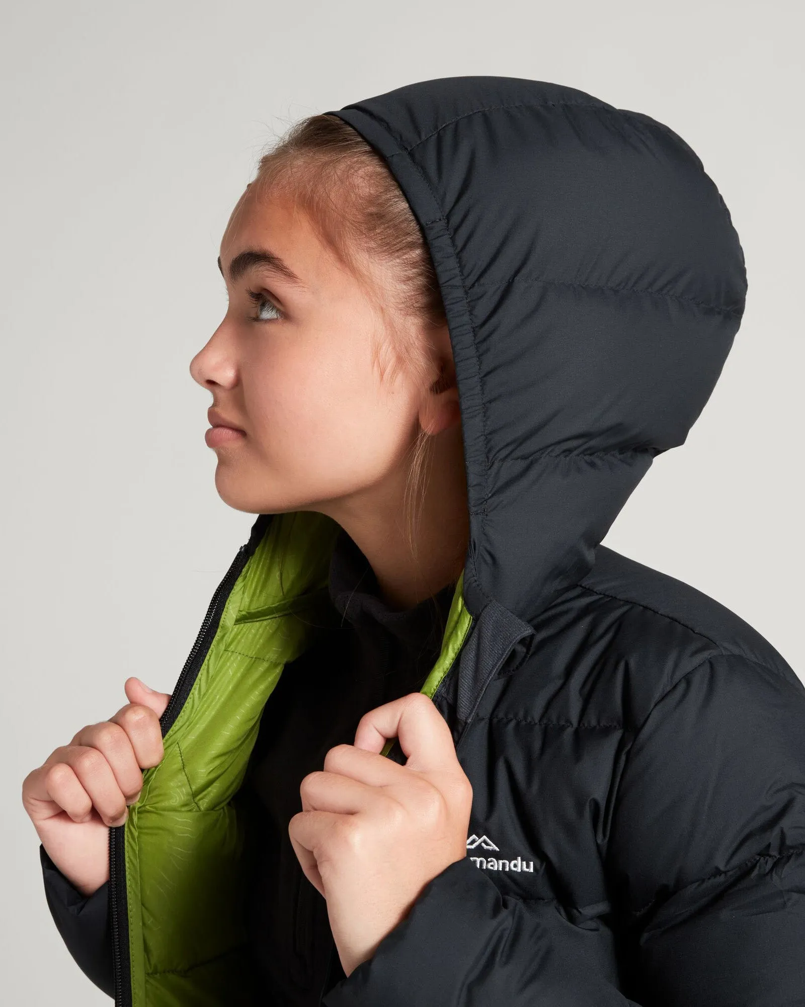 Girls' Epiq Down Jacket - Black