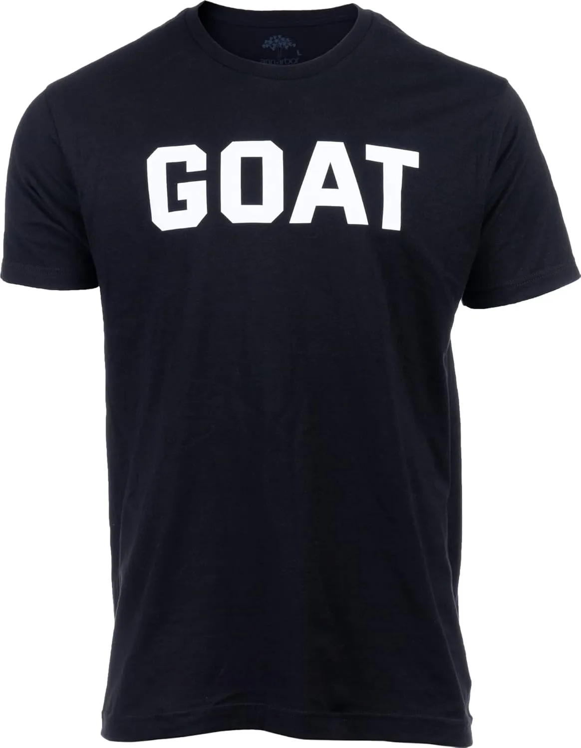 G.O.A.T. | Greatest of All Time Champion Tee Shirt, Goat Fantasy Sports Champ Joke Humor T-Shirt for Men Women