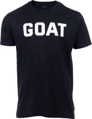 G.O.A.T. | Greatest of All Time Champion Tee Shirt, Goat Fantasy Sports Champ Joke Humor T-Shirt for Men Women