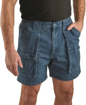 Guide Gear Cargo Shorts for Men Wakota - Casual and Cotton 6 Inch Inseam Shorts