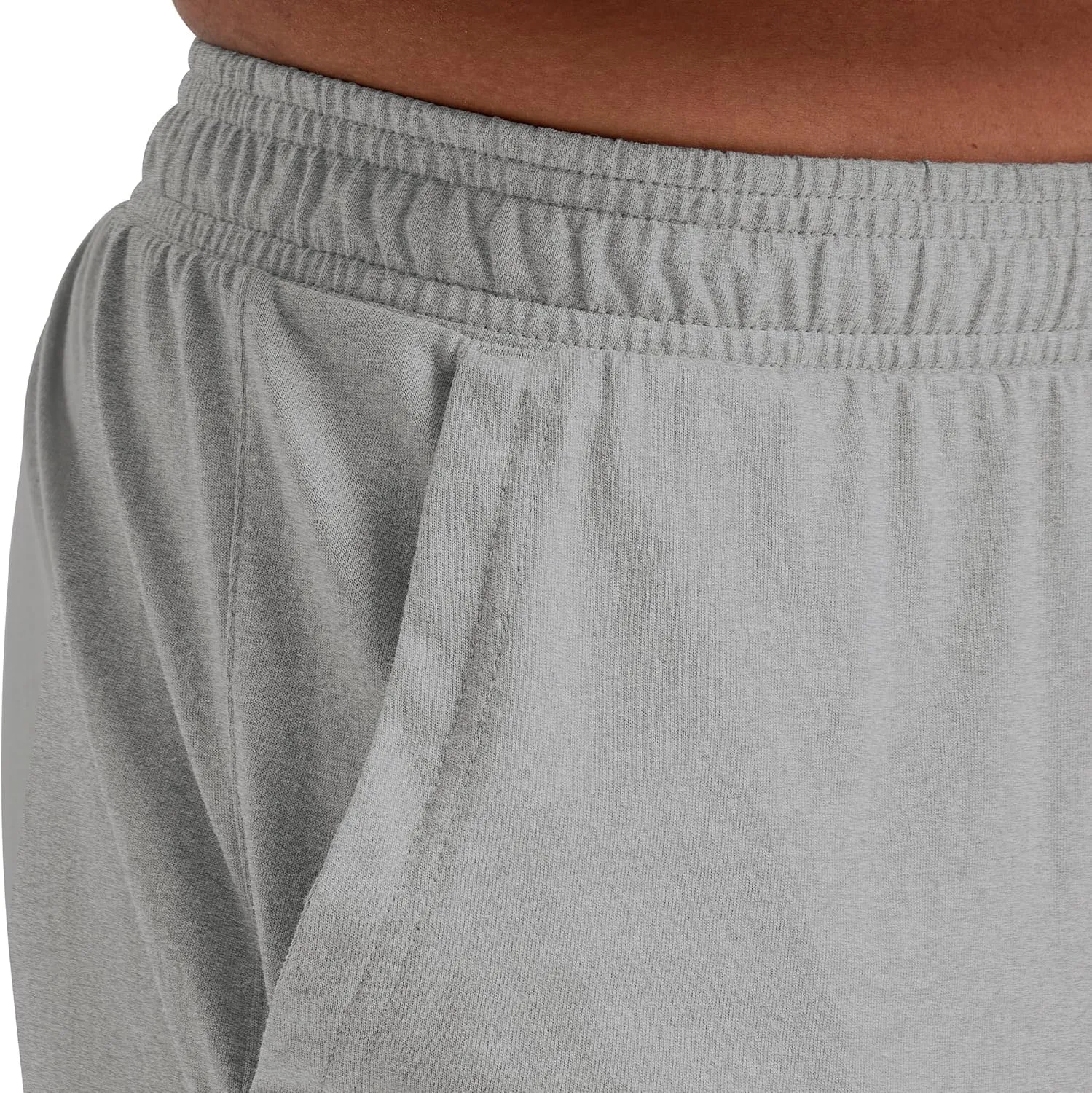 Hanes Men's Originals Pull-On Jersey Shorts, Lightweight Tri-Blend Shorts with Pockets