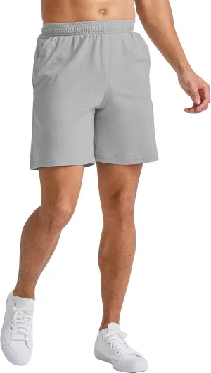 Hanes Men's Originals Pull-On Jersey Shorts, Lightweight Tri-Blend Shorts with Pockets
