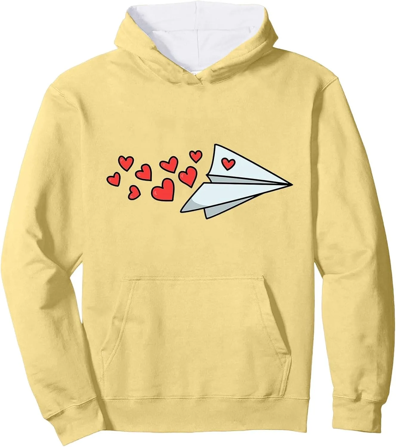 High Land Cow Girls Oversized Hoodie Shirts Dressy Casual Gradient Cute Hooded Pullover Tops Loose Kid Preppy Clothes