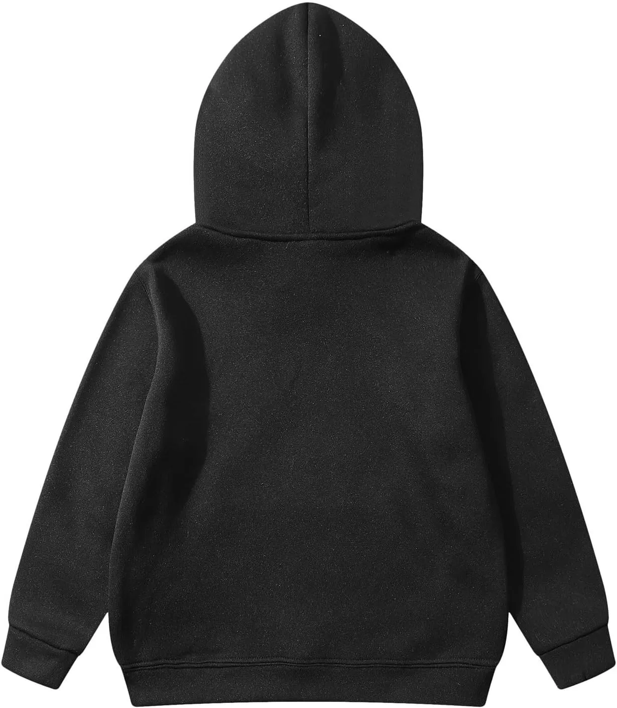High Land Cow Girls Oversized Hoodie Shirts Dressy Casual Gradient Cute Hooded Pullover Tops Loose Kid Preppy Clothes