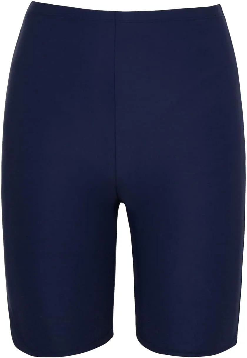 Hilor Women's Active Swim Shorts Sports UPF50  Swim Board Shorts Modest Swimsuit Bottoms
