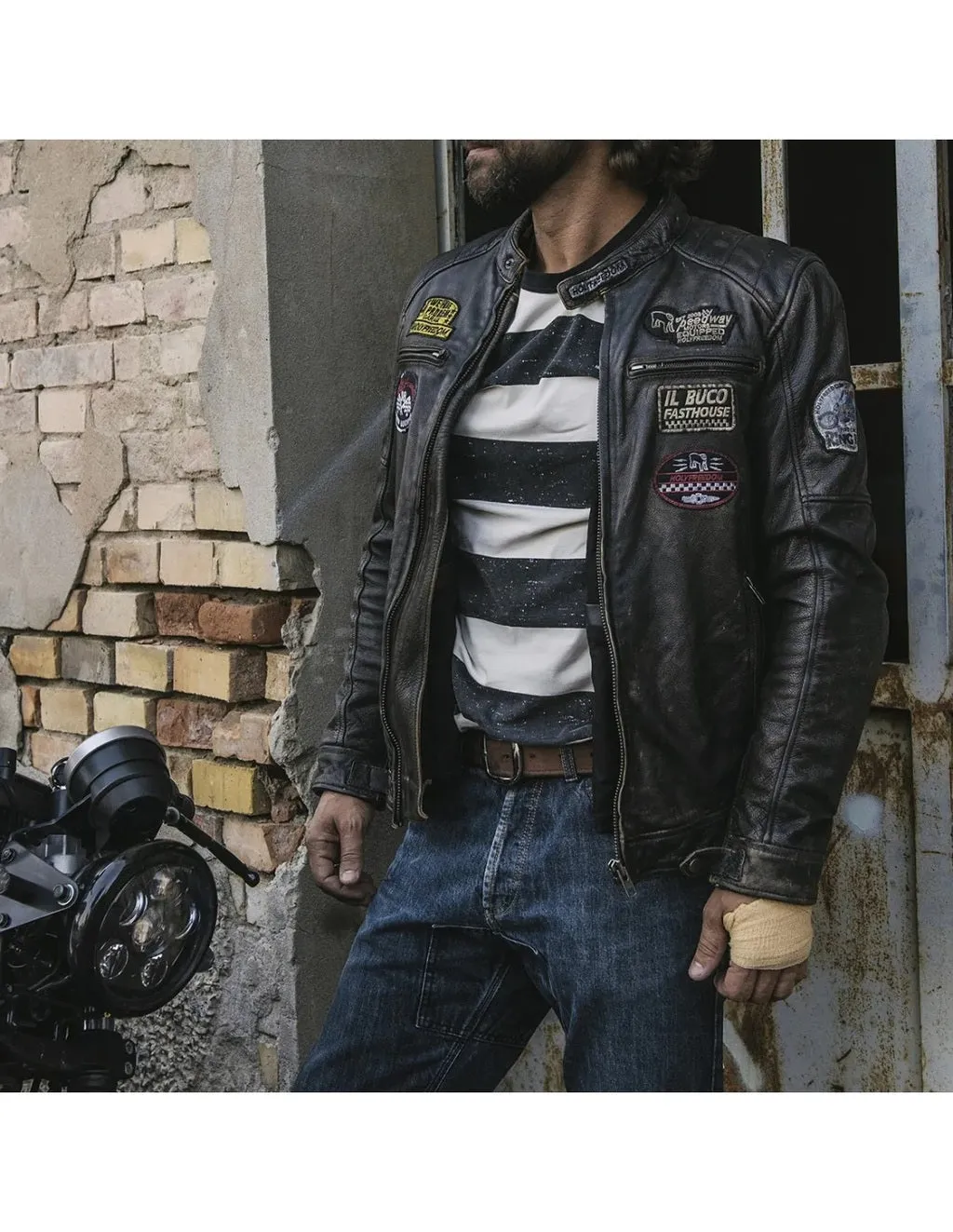 Holyfreedom Zero Black Leather Jacket