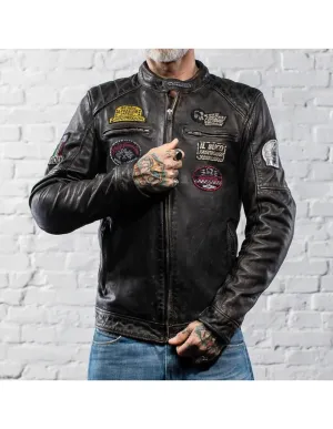Holyfreedom Zero Black Leather Jacket