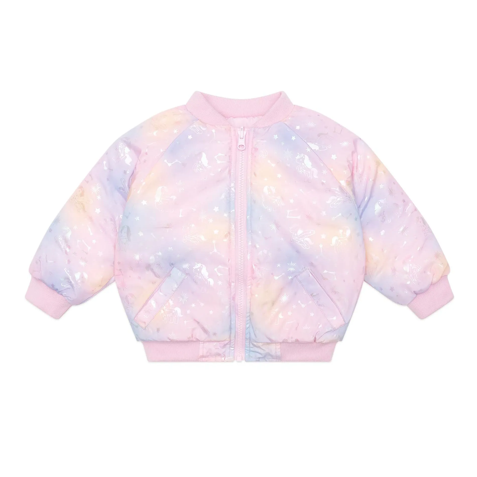 Huxbaby Cosmic Unicorn Reversible Bomber