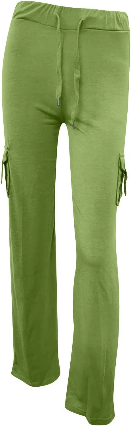 jsaierl Women Plus Size Straight Leg Capris Elastic Waist Lightweight Comfy Linen Capri Pants Summer Casual Tapered Pants