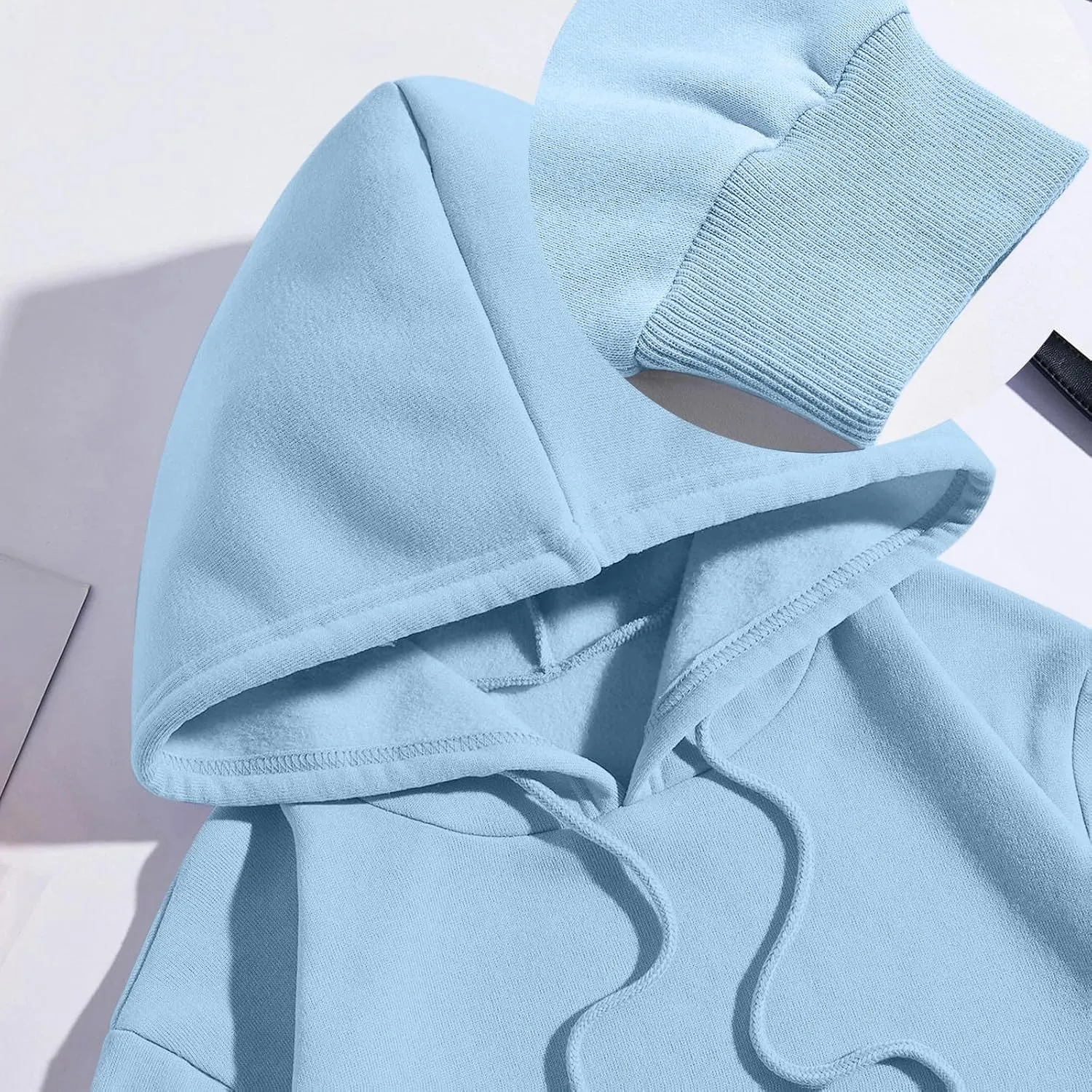 KIEKIECOO Graphic Hoodies With Designs for Teen Girls Aesthetic Cute Oversized Fall Sweatshirts Love Never Fails for Women