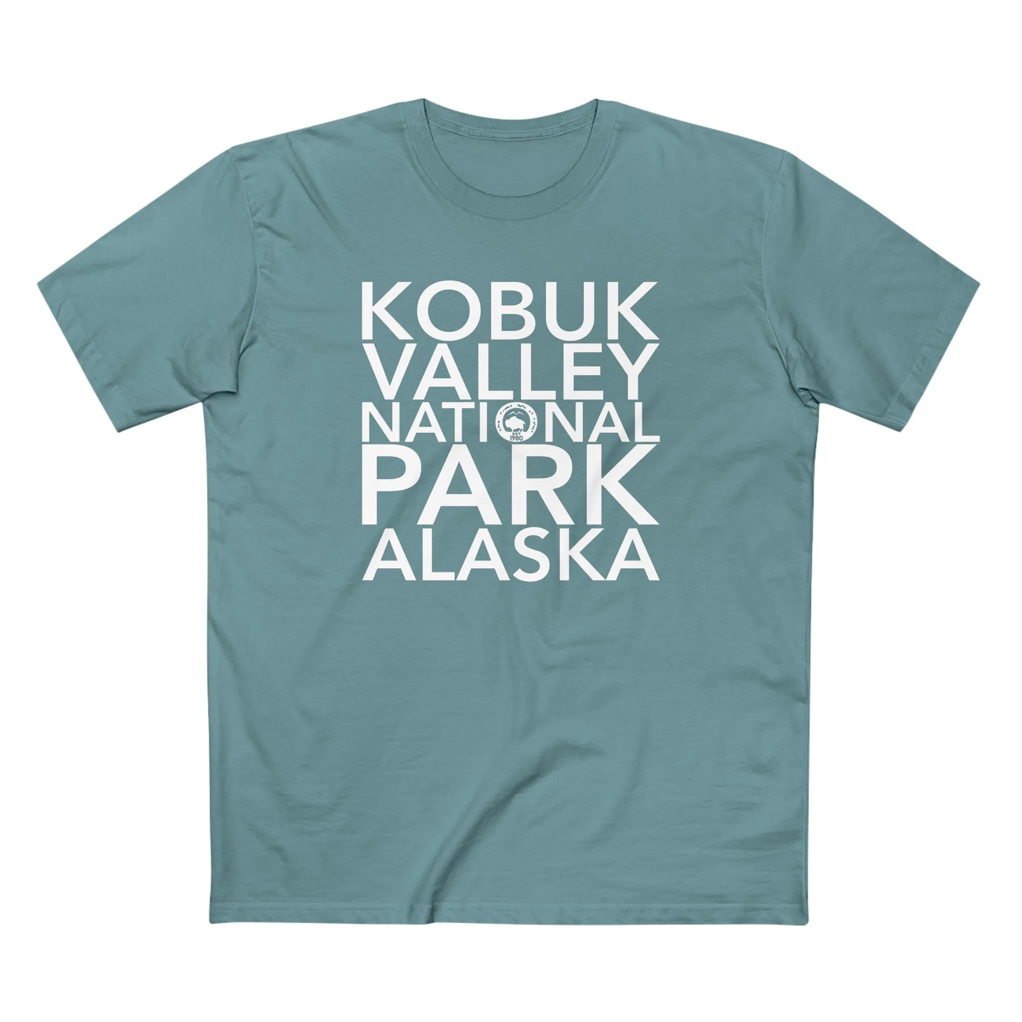 Kobuk Valley National Park T-Shirt Block Text