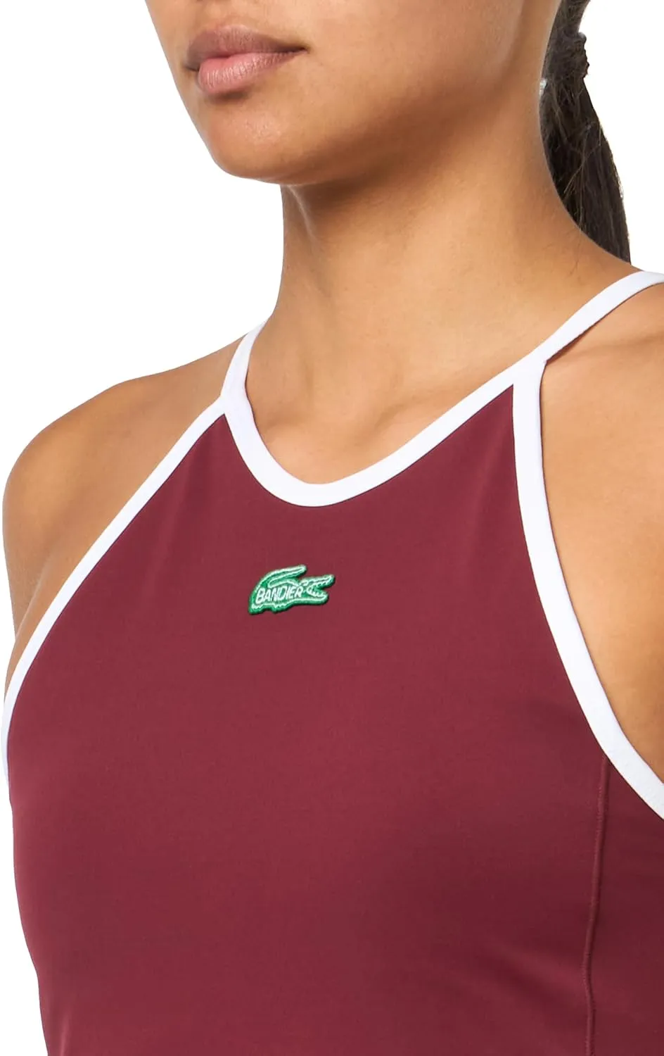 Lacoste Women's Halter Tank T-Shirt