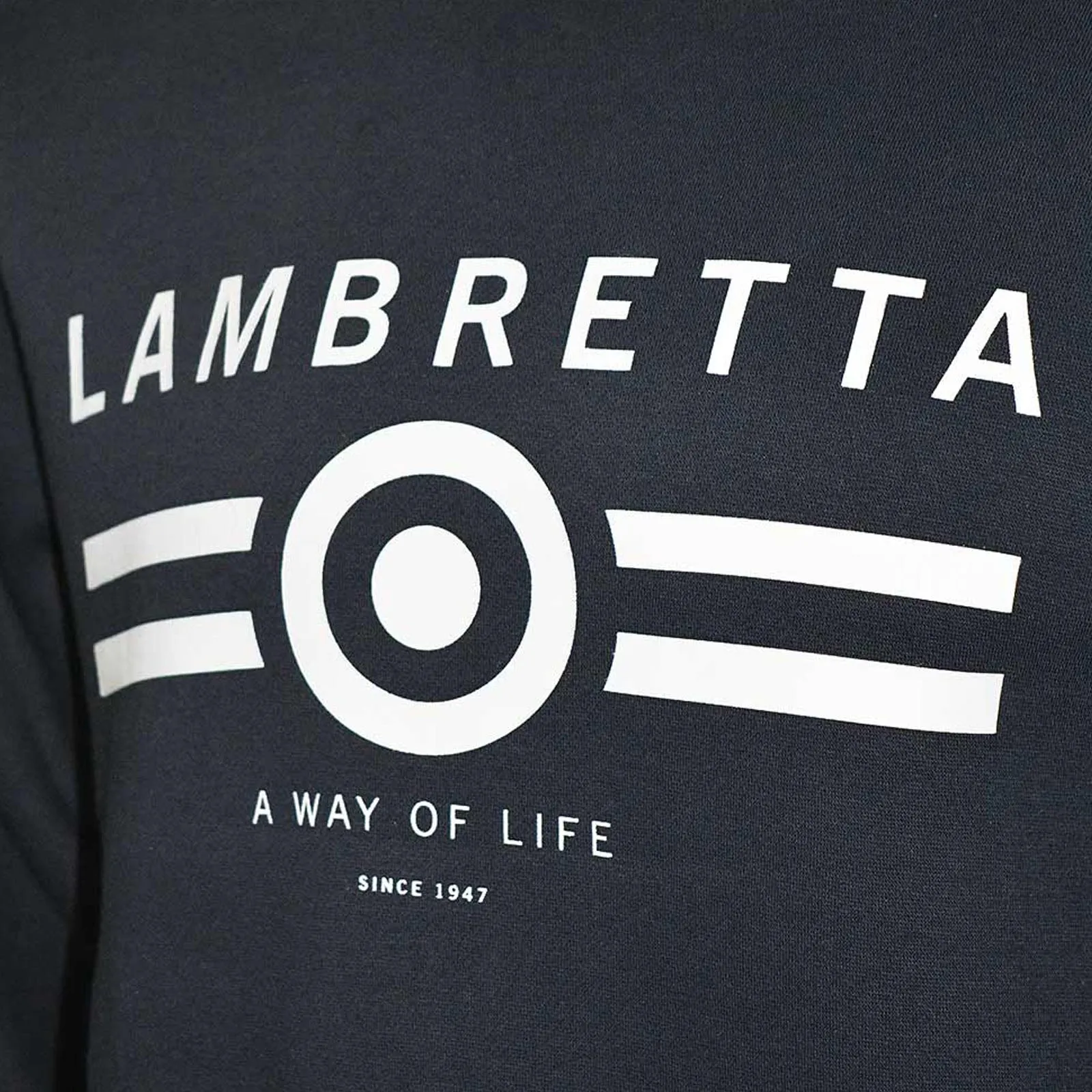 Lambretta Mens Logo Sweatshirt Jumper Top