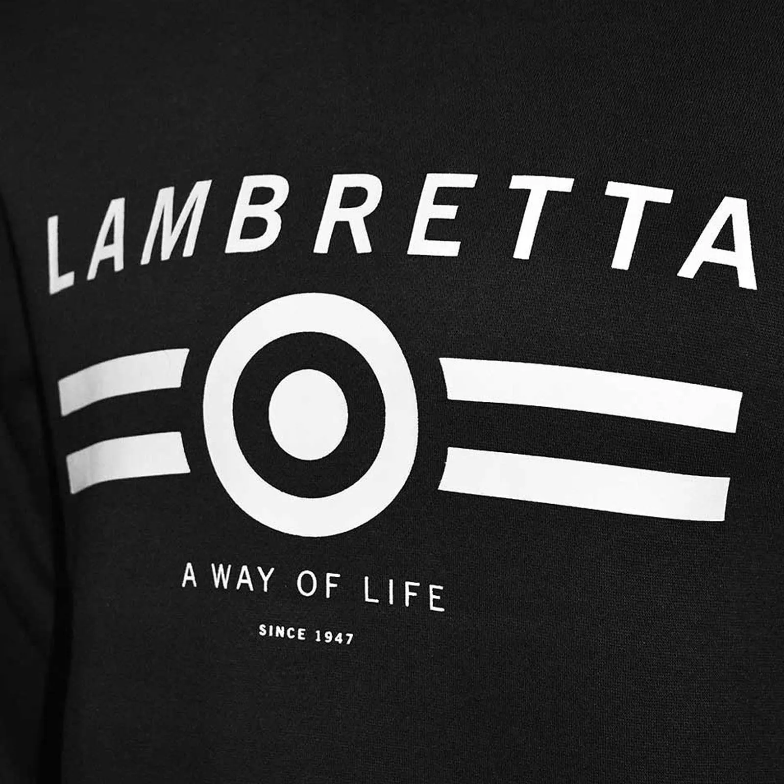 Lambretta Mens Logo Sweatshirt Jumper Top