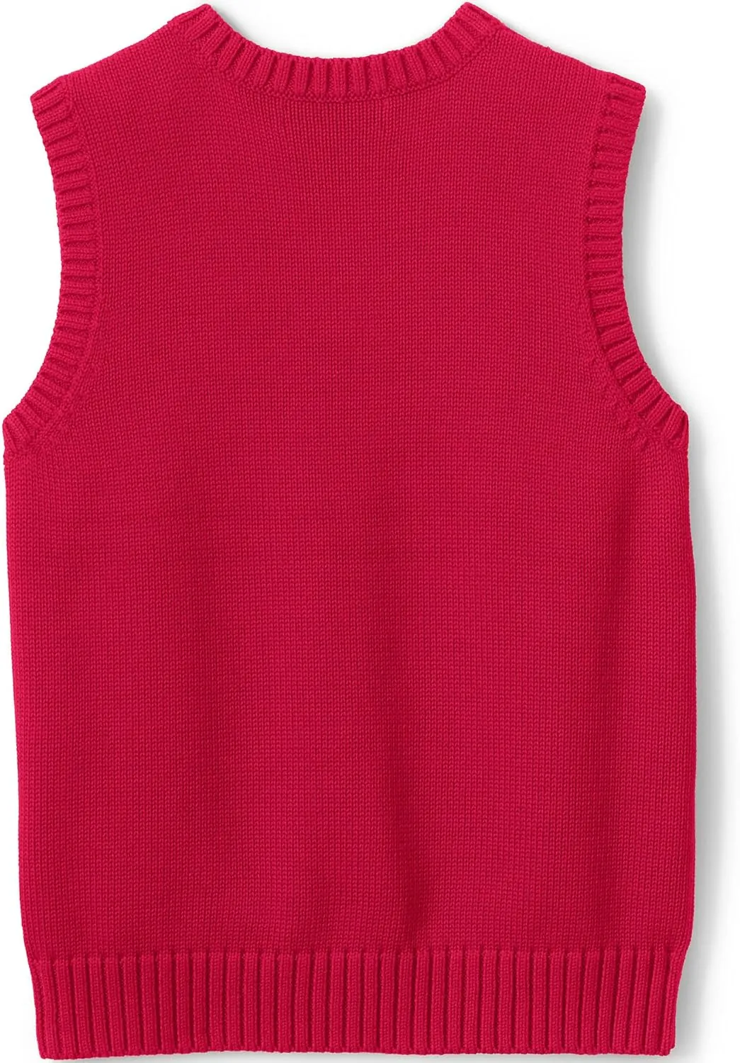 Lands' End School Uniform Kids Cotton Modal Sweater Vest