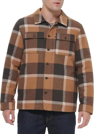 Levi's Men's Classic Plaid Shirt Jacket