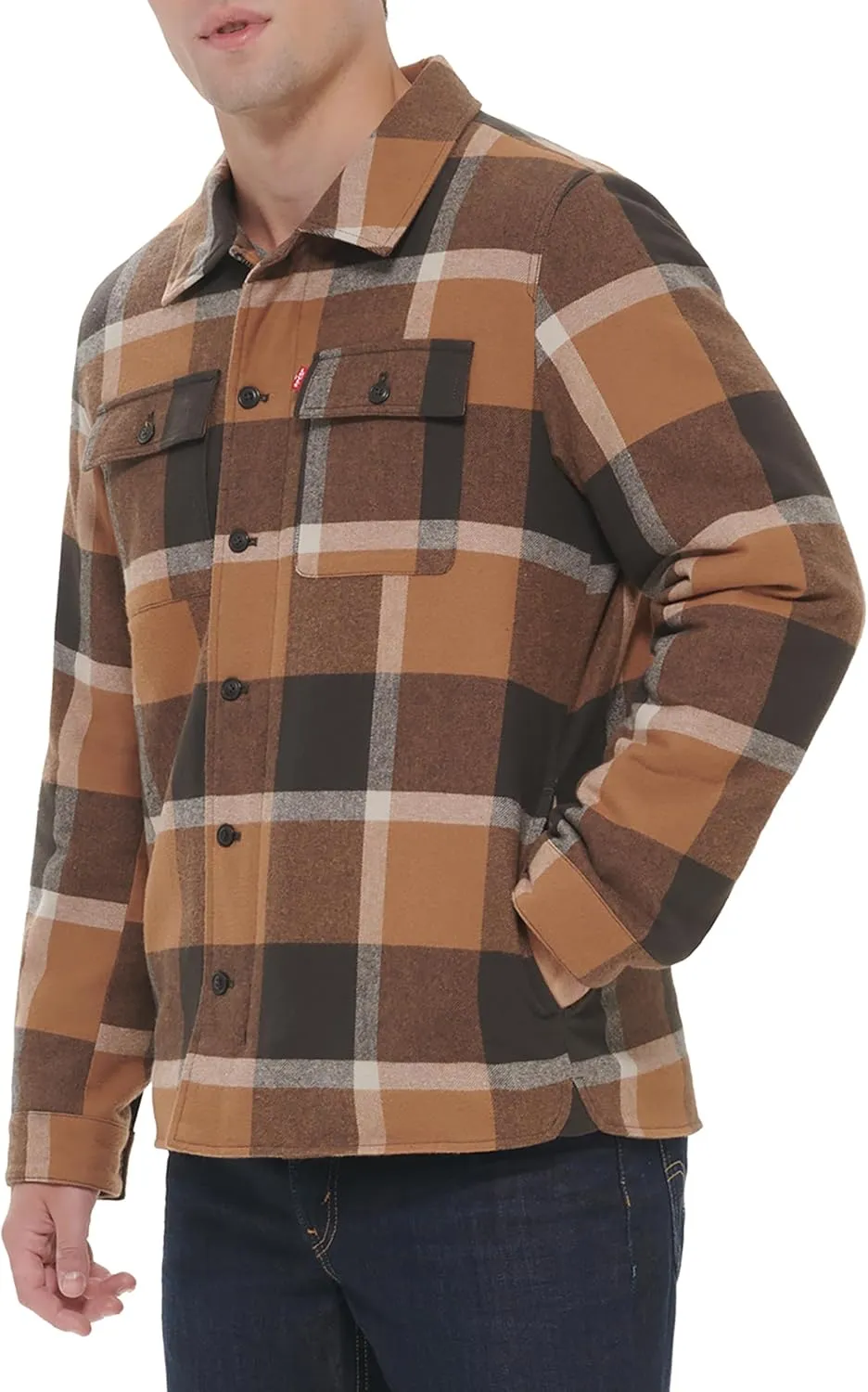 Levi's Men's Classic Plaid Shirt Jacket