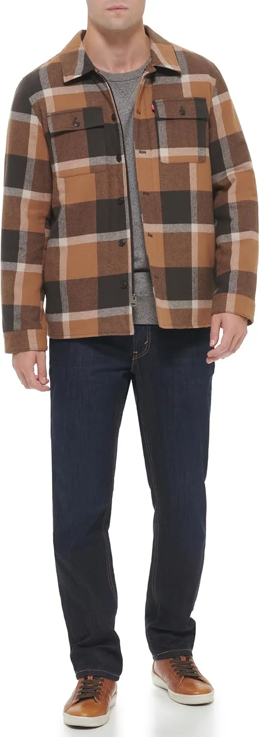 Levi's Men's Classic Plaid Shirt Jacket