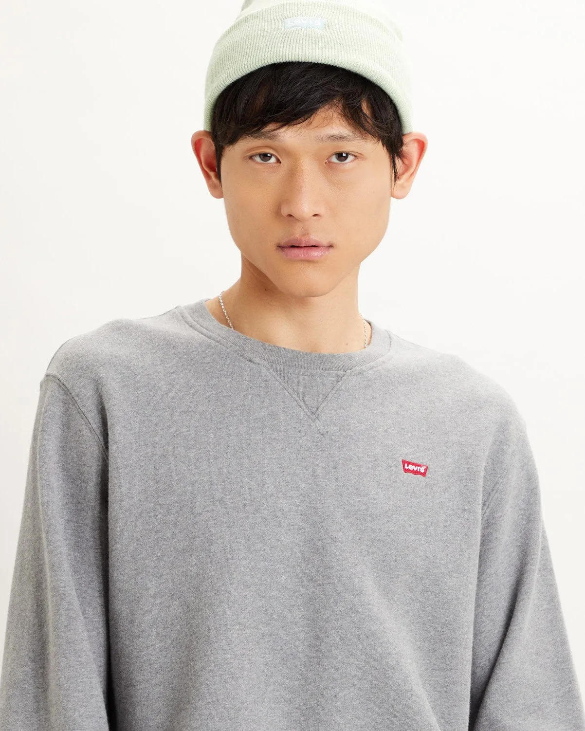 Levi's® Original Crew Sweat - Chisel Grey Heather