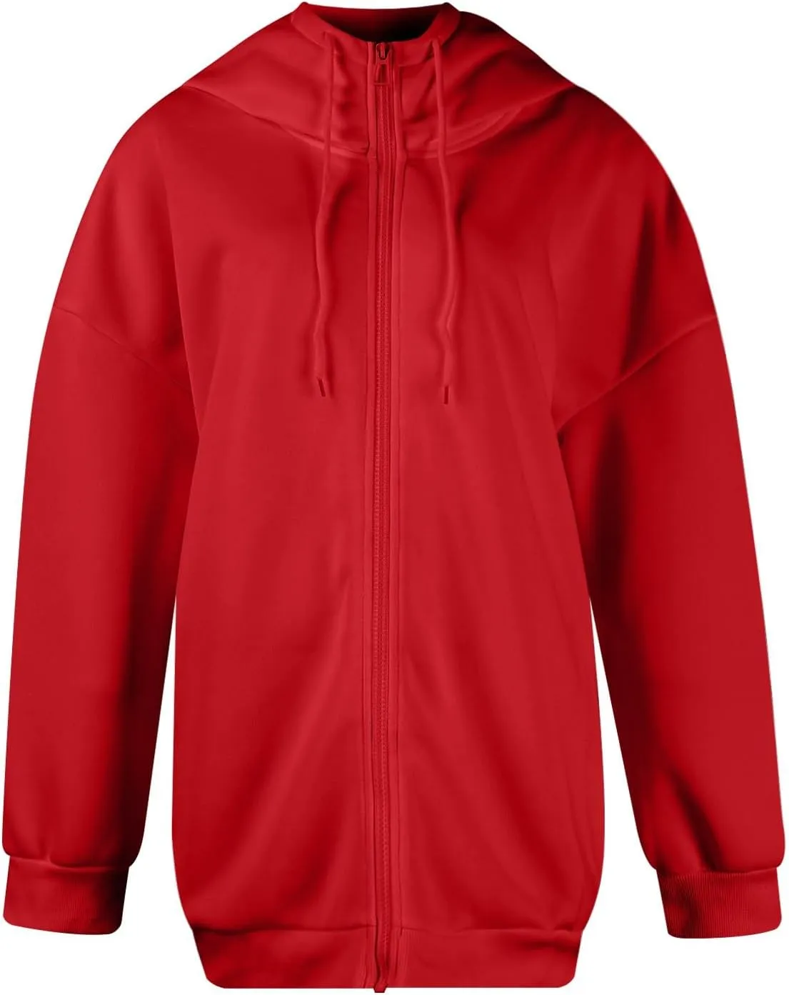 Long Sweatshirts for Women to Wear with Leggings Zip Up Hoodie Lightweight Oversized Jackets 2024 Coat with Pockets