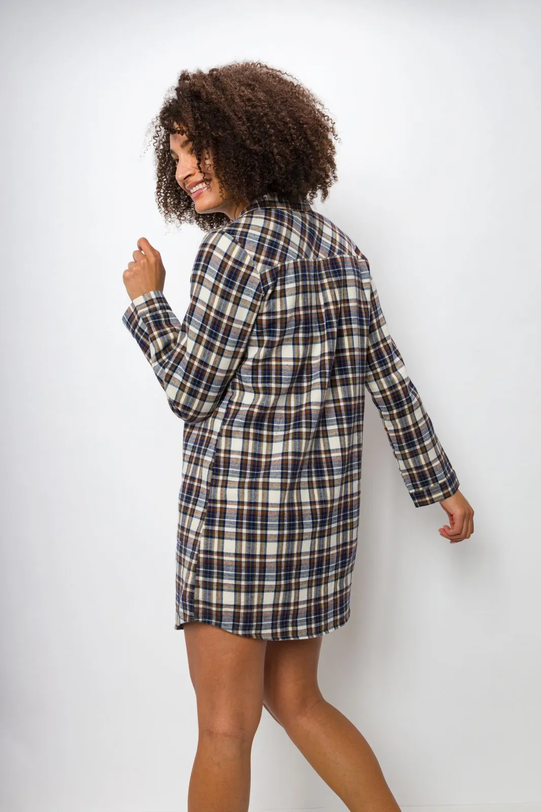 Lucy | Women's Flannel Sleep Shirt